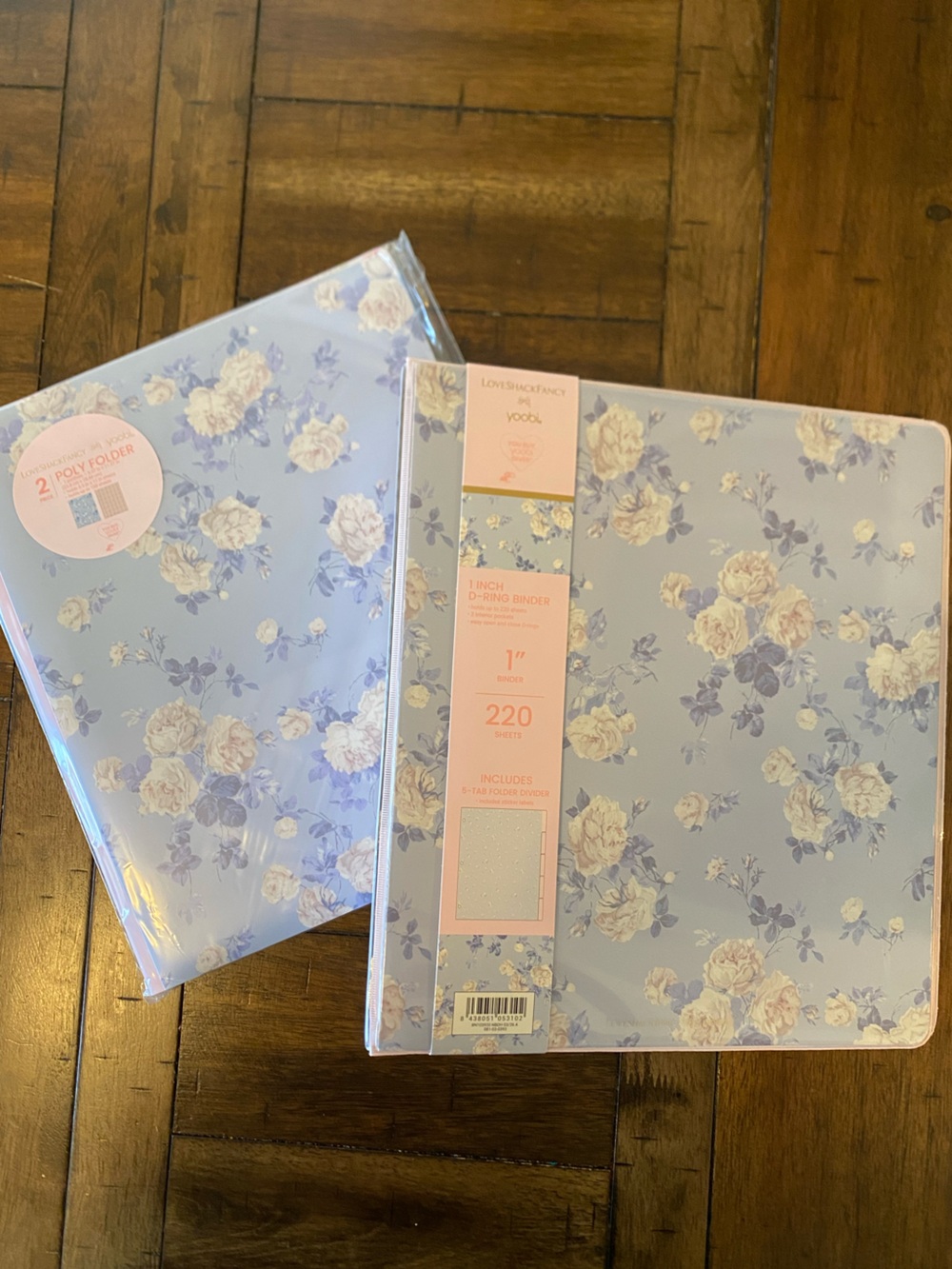 Loveshack Fancy Binder and Folders